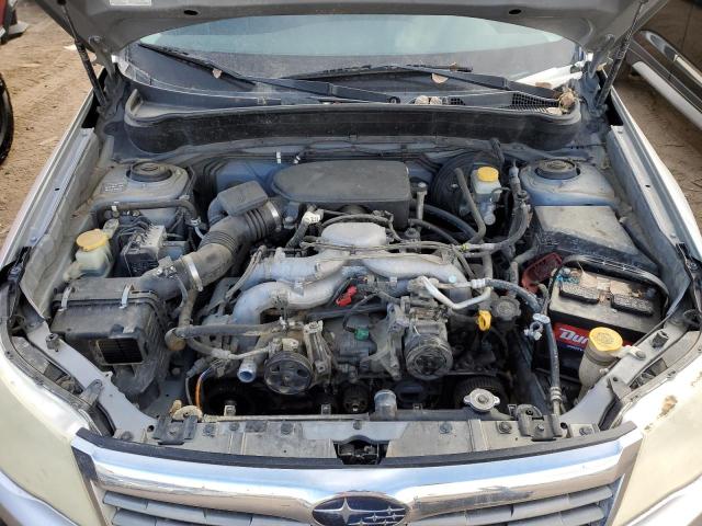 JF2SH6BC4AH783551 - 2010 SUBARU FORESTER 2 XS SILVER photo 11