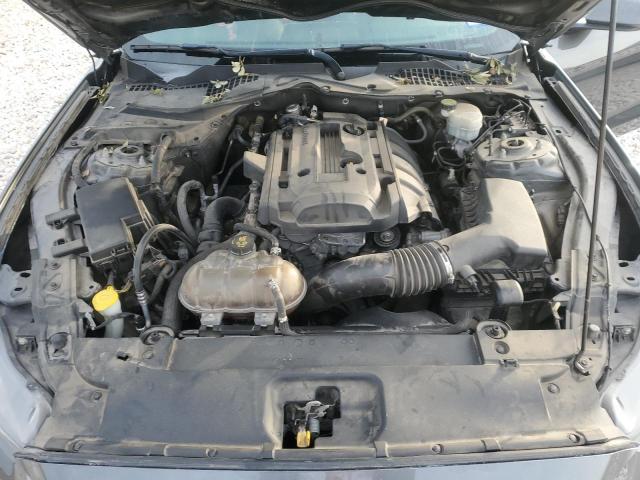 1FA6P8TH3F5302504 - 2015 FORD MUSTANG GRAY photo 11