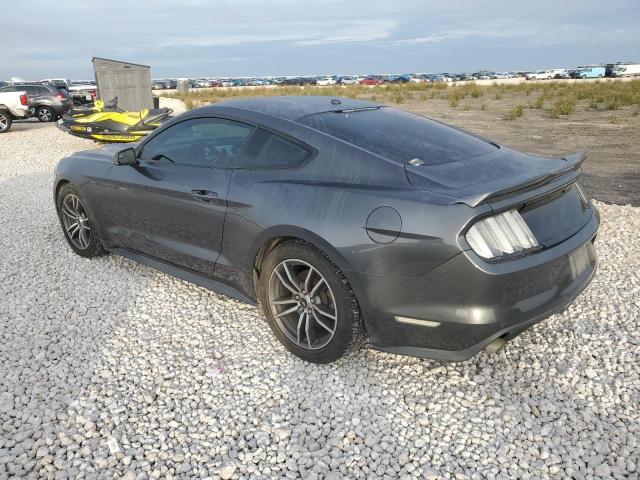 1FA6P8TH3F5302504 - 2015 FORD MUSTANG GRAY photo 2