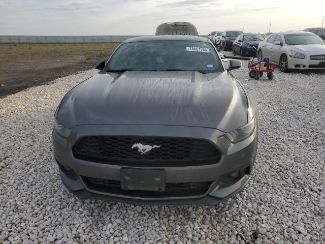 1FA6P8TH3F5302504 - 2015 FORD MUSTANG GRAY photo 5