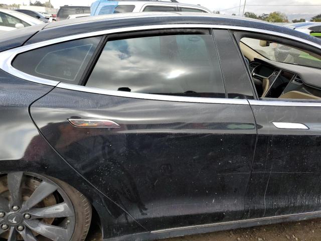 5YJSA1CN1DFP05979 - 2013 TESLA MODEL S BLACK photo 10