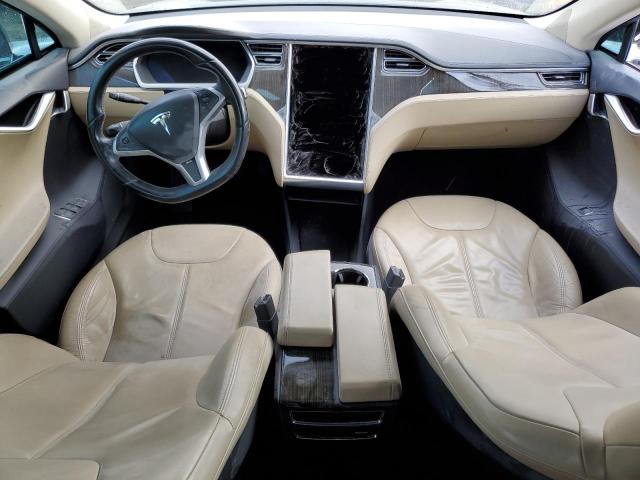 5YJSA1CN1DFP05979 - 2013 TESLA MODEL S BLACK photo 8