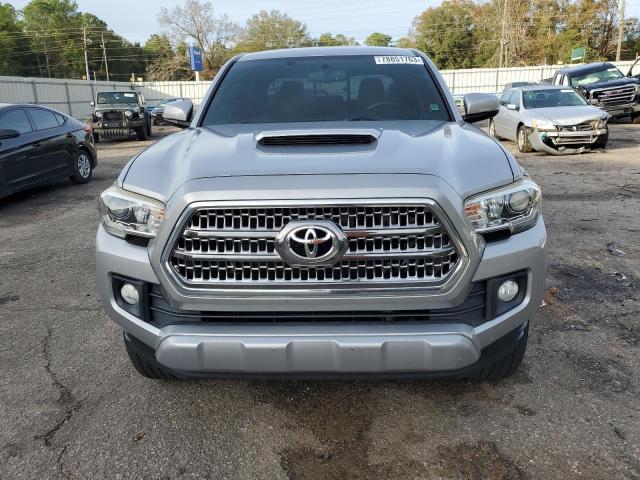 5TFAZ5CN9GX011188 - 2016 TOYOTA TACOMA DOUBLE CAB SILVER photo 5