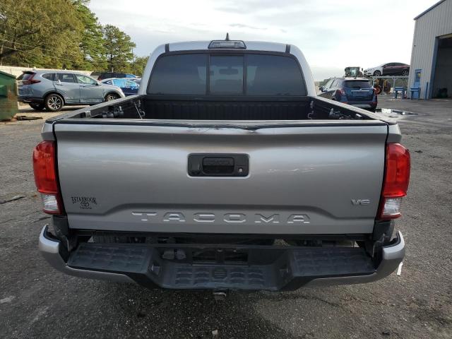 5TFAZ5CN9GX011188 - 2016 TOYOTA TACOMA DOUBLE CAB SILVER photo 6