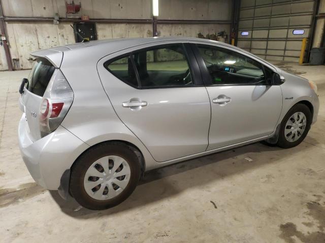 JTDKDTB36E1060758 - 2014 TOYOTA PRIUS C SILVER photo 3