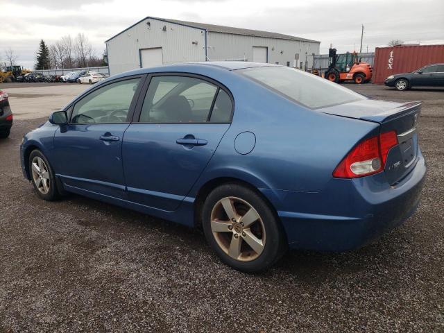 2HGFA15629H003678 - 2009 HONDA CIVIC LX-S ლურჯი ფოტო 2