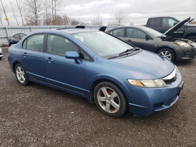 2HGFA15629H003678 - 2009 HONDA CIVIC LX-S ლურჯი ფოტო 4