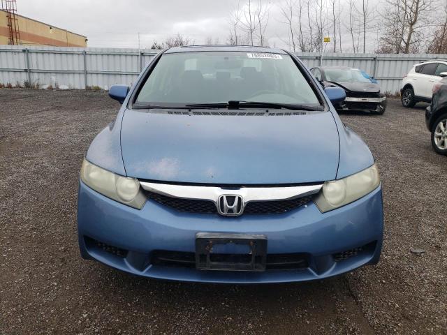 2HGFA15629H003678 - 2009 HONDA CIVIC LX-S BLUE photo 5