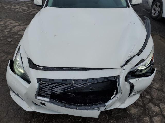 JN1BV7AR1FM420340 - 2015 INFINITI Q50 BASE WHITE photo 11