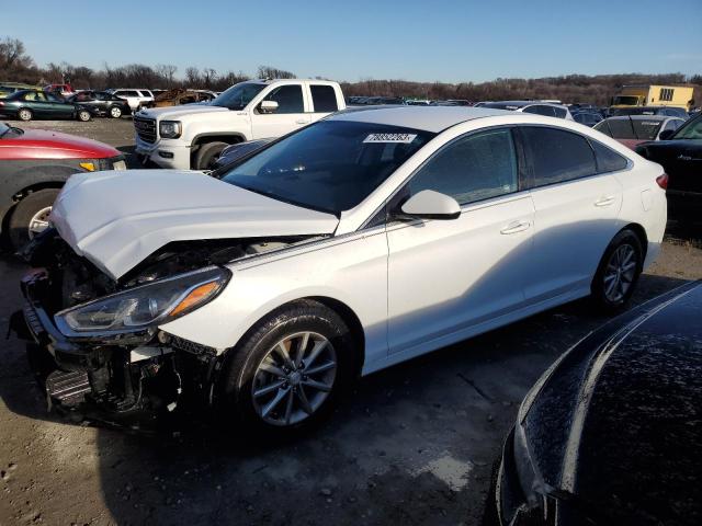 5NPE24AF3KH741890 - 2019 HYUNDAI SONATA SE WHITE photo 1