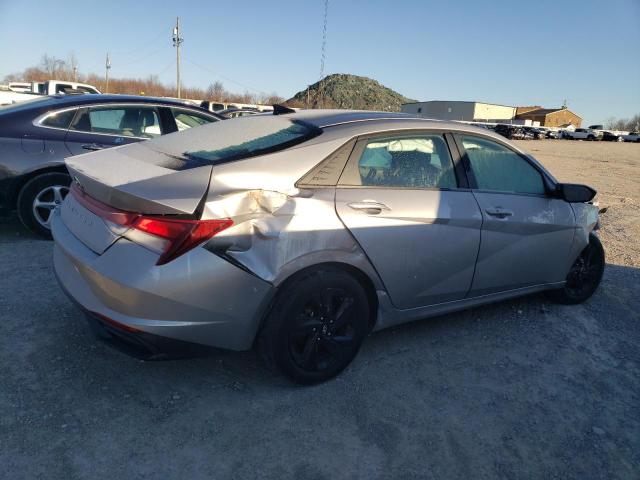 5NPLS4AG1MH005713 - 2021 HYUNDAI ELANTRA SEL SILVER photo 3