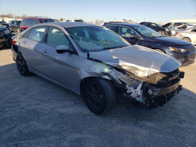 5NPLS4AG1MH005713 - 2021 HYUNDAI ELANTRA SEL SILVER photo 4