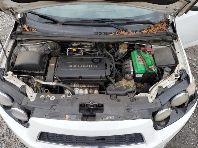 1G1JA6SH7D4168121 - 2013 CHEVROLET SONIC LS 白色 照片 11