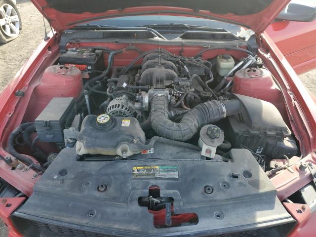 1ZVFT80N375211618 - 2007 FORD MUSTANG RED photo 11