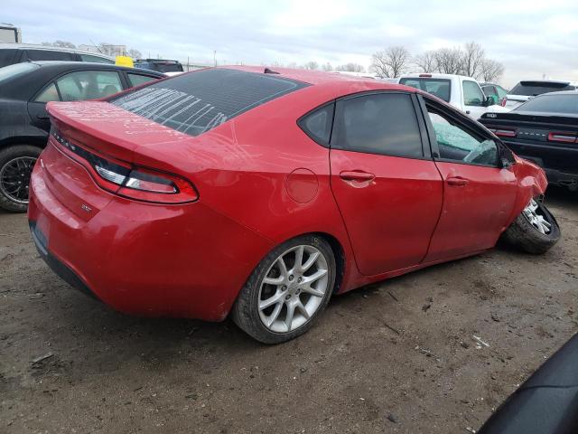 1C3CDFBA1DD131886 - 2013 DODGE DART SXT RED photo 3