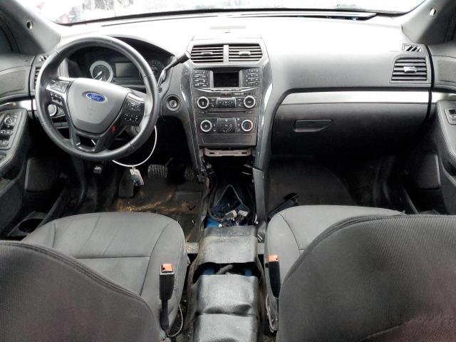 1FM5K8AT7HGC35677 - 2017 FORD EXPLORER POLICE INTERCEPTOR BLUE photo 8