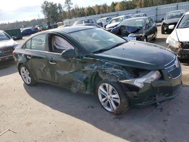 1G1PG5SB3E7363485 - 2014 CHEVROLET CRUZE LTZ GREEN photo 4