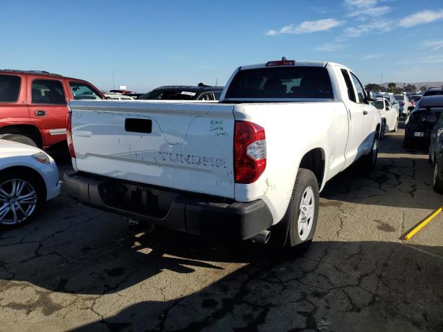 5TFTY5F10MX012164 - 2021 TOYOTA TUNDRA DOUBLE CAB SR/SR5 WHITE photo 3
