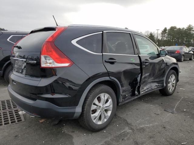 2HKRM4H73DH632827 - 2013 HONDA CR-V EXL BLACK photo 3