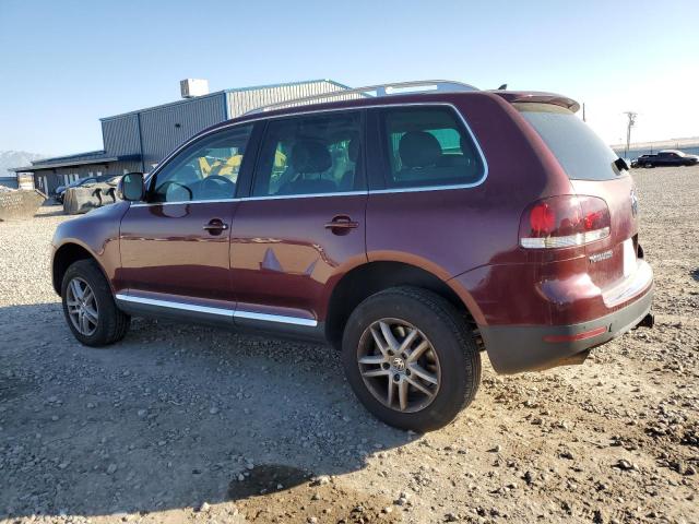 WVGBE77L99D017447 - 2009 VOLKSWAGEN TOUAREG 2 V6 BURGUNDY photo 2