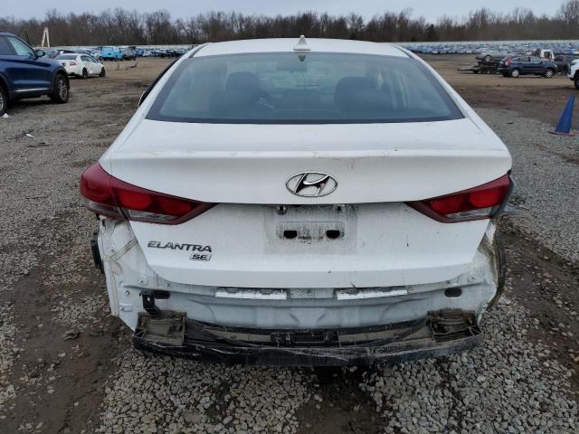 5NPD74LF5JH398248 - 2018 HYUNDAI ELANTRA SE WHITE photo 6