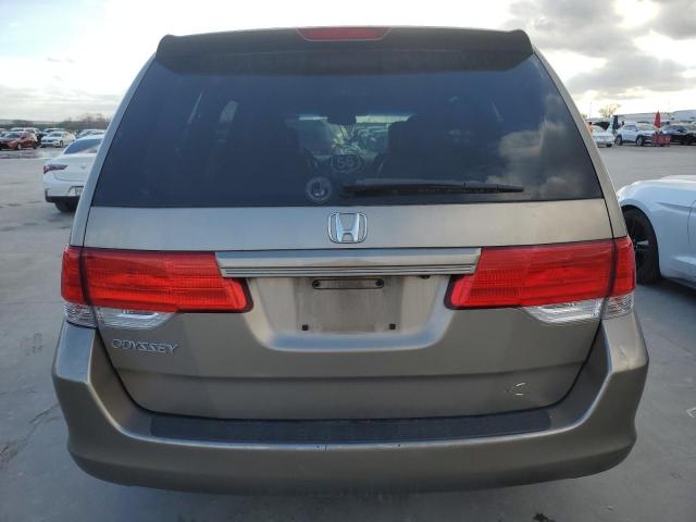 5FNRL3H7XAB043846 - 2010 HONDA ODYSSEY EXL GOLD photo 6