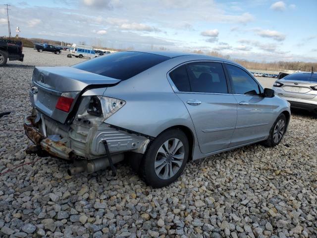 1HGCR2F30DA240098 - 2013 HONDA ACCORD LX SILVER photo 3