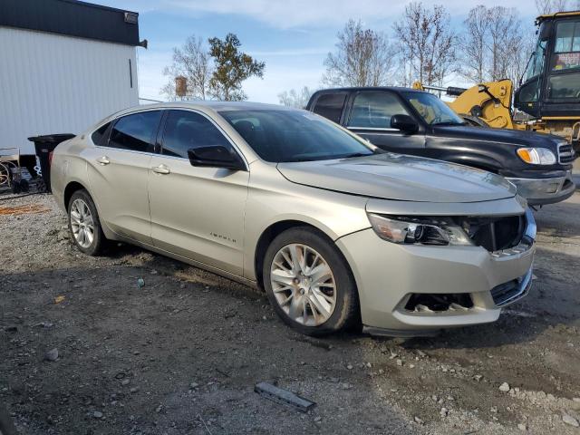 2G11Y5SL7E9207914 - 2014 CHEVROLET IMPALA LS GOLD photo 4