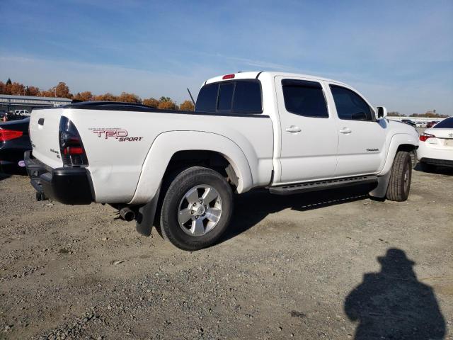 3TMKU4HN0BM028286 - 2011 TOYOTA TACOMA DOUBLE CAB PRERUNNER LONG BED WHITE photo 3