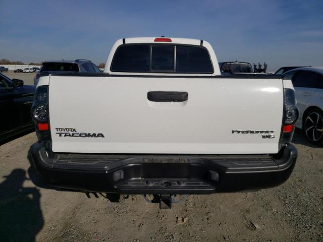 3TMKU4HN0BM028286 - 2011 TOYOTA TACOMA DOUBLE CAB PRERUNNER LONG BED WHITE photo 6