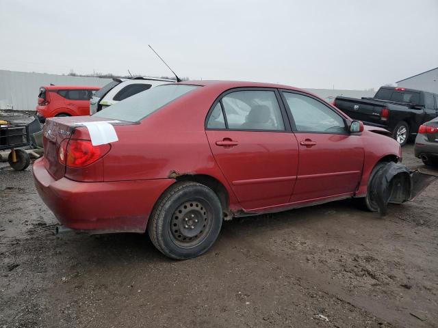 1NXBR38EX4Z318878 - 2004 TOYOTA COROLLA CE RED photo 3