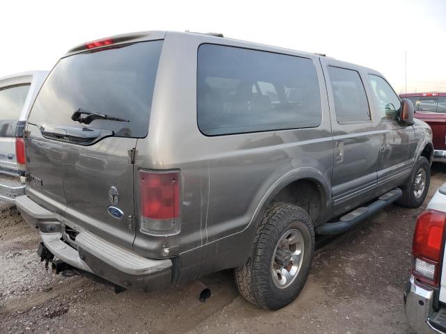 1FMSU43P15ED43628 - 2005 FORD EXCURSION LIMITED GOLD photo 3