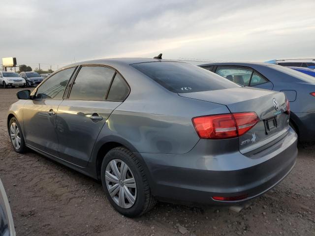 3VWLA7AJ6FM319268 - 2015 VOLKSWAGEN JETTA TDI GRAY photo 2