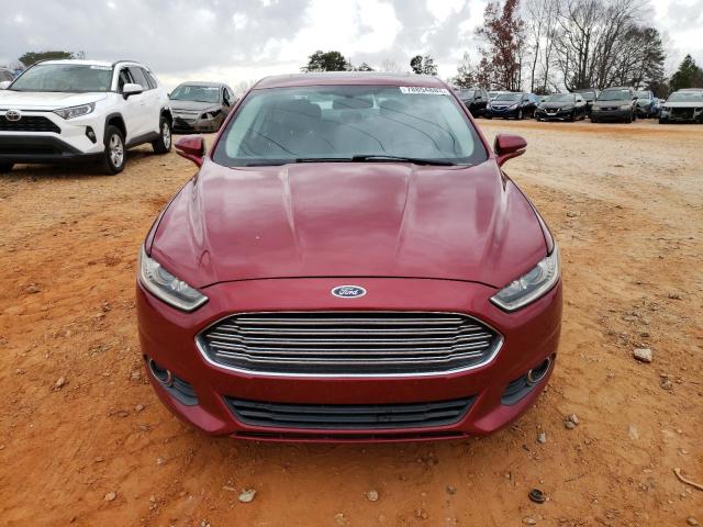 1FA6P0HD3E5403676 - 2014 FORD FUSION SE MAROON photo 5