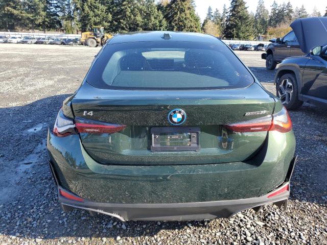WBY43AW01RFT35332 - 2024 BMW I4 EDRIVE 35 GREEN photo 6