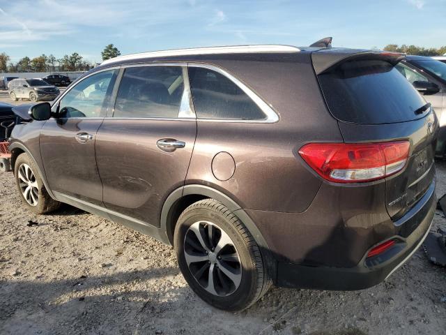 5XYPH4A51GG121746 - 2016 KIA SORENTO EX BROWN photo 2