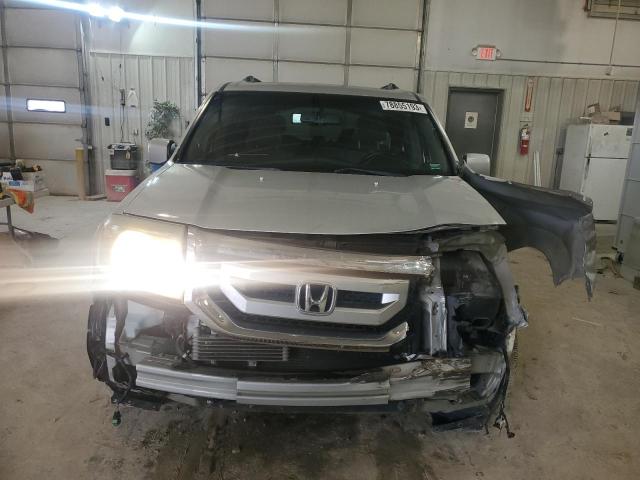 5FNYF48559B044292 - 2009 HONDA PILOT EXL SILVER photo 5