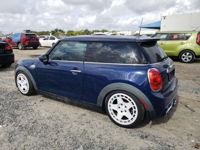 WMWXP7C56F2A40249 - 2015 MINI COOPER S BLUE photo 2