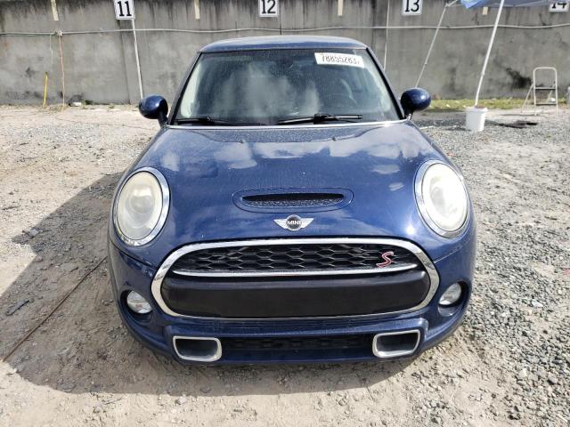 WMWXP7C56F2A40249 - 2015 MINI COOPER S BLUE photo 5