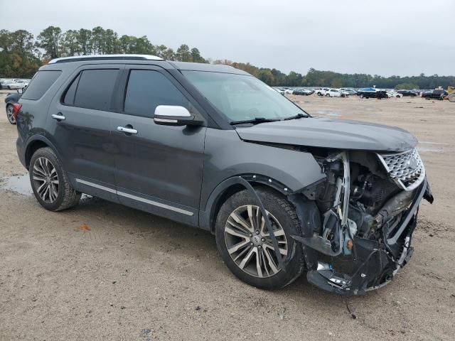 1FM5K8HT6HGA66984 - 2017 FORD EXPLORER PLATINUM GRAY photo 4