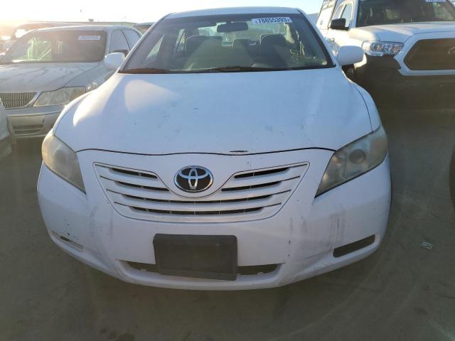 4T1BE46KX9U837513 - 2009 TOYOTA CAMRY BASE WHITE photo 5