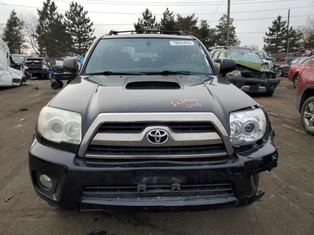 JTEBU14R870116905 - 2007 TOYOTA 4RUNNER SR5 BLACK photo 5