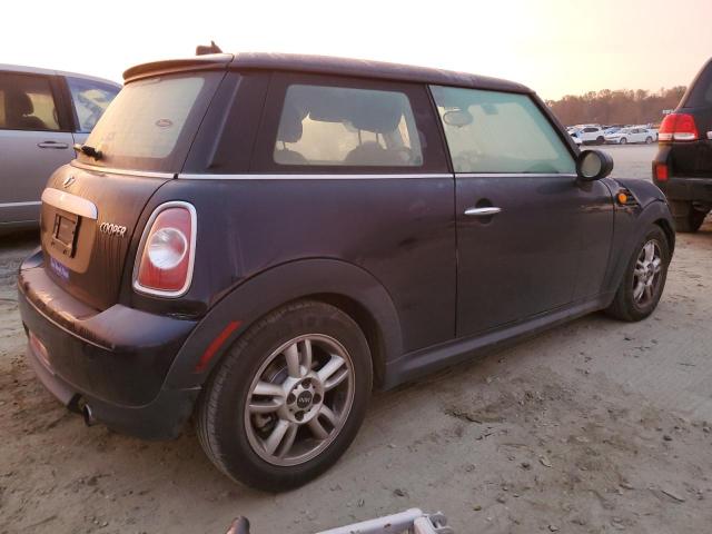 WMWSU3C57CT543688 - 2012 MINI COOPER BLUE photo 3