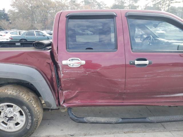 1GCDT13E778187092 - 2007 CHEVROLET COLORADO BURGUNDY photo 10