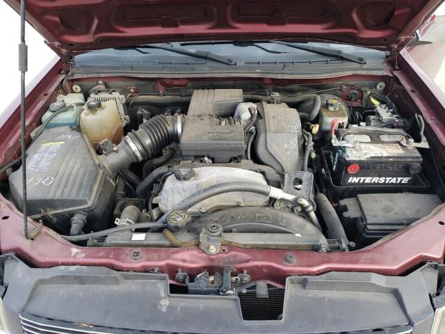 1GCDT13E778187092 - 2007 CHEVROLET COLORADO BURGUNDY photo 11