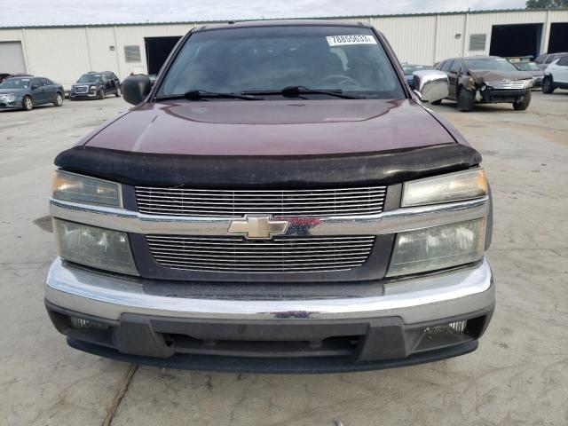 1GCDT13E778187092 - 2007 CHEVROLET COLORADO BURGUNDY photo 5