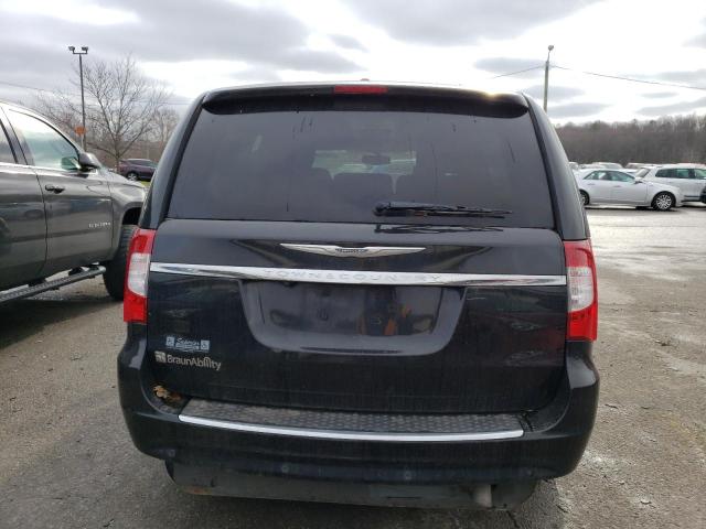 2C4RC1BG3DR712285 - 2013 CHRYSLER TOWN & COU TOURING შავი ფოტო 6