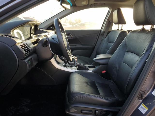 1HGCR2F8XFA081749 - 2015 HONDA ACCORD EXL GRAY photo 7