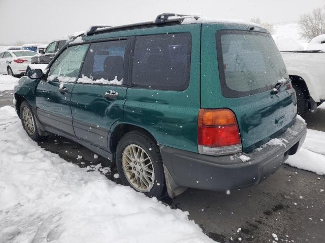 JF1SF6353XH723943 - 1999 SUBARU FORESTER L GREEN photo 2