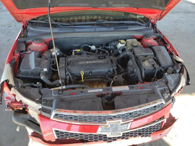 1G1PA5SGXE7370656 - 2014 CHEVROLET CRUZE LS RED photo 11